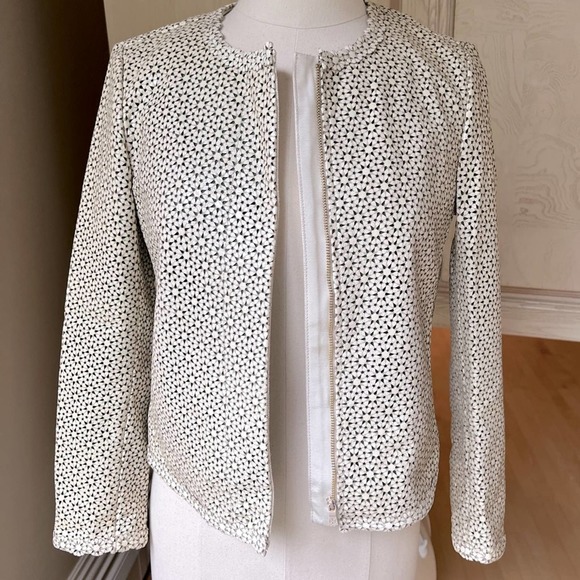 NWT Tory Burch Leather Jacket —Perry - Picture 3 of 10